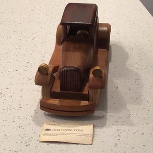 Wooden handmade 1928 Ford Sport Coupe Replica